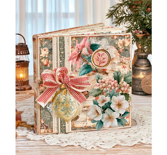 Junk Journal & Ephemera Book Ciao Bella "Golden Winter"