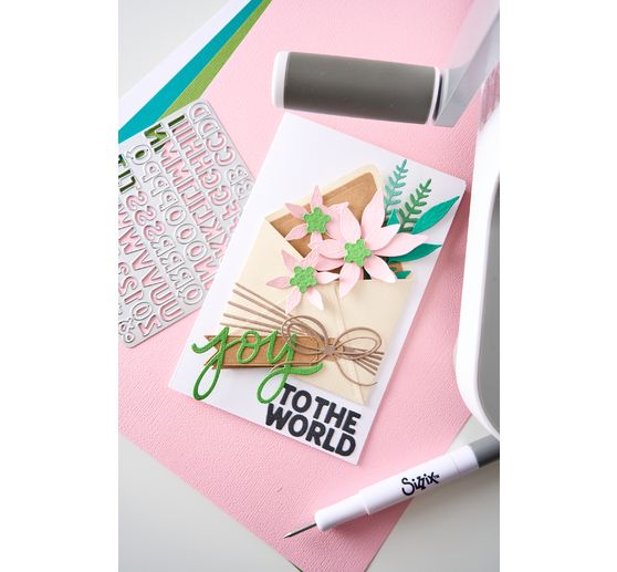Wykrojnik do papieru Sizzix Thinlits "First Class Mail by Vicki Boutin"