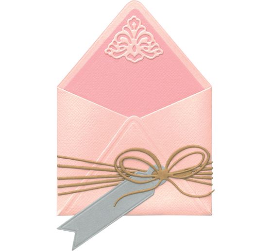 Wykrojnik do papieru Sizzix Thinlits "First Class Mail by Vicki Boutin"
