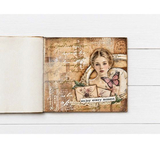 Motywy do wycinania Stamperia "Flowers and Poems"