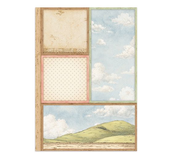 Junk Journal Book Stamperia "Cozy Family"