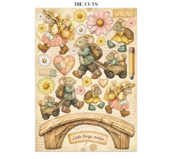 Stamperia A5 Junk Journal Focus Points "Cozy Family"