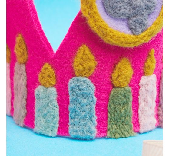VBS Felting wool "Assorted", 8 colors