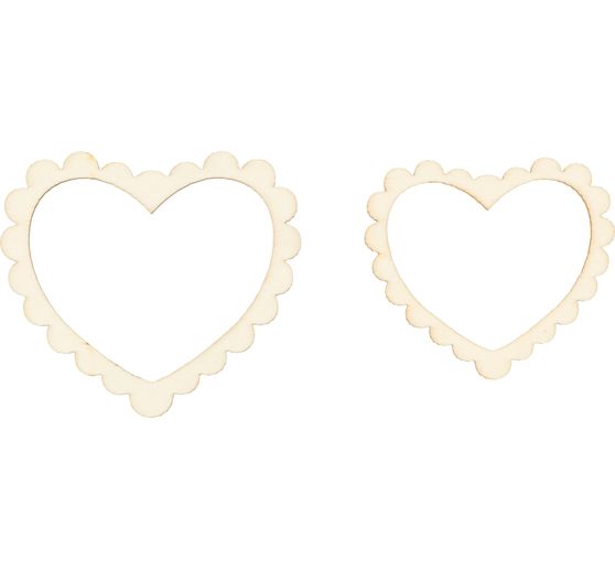 Mini decorative wooden frame