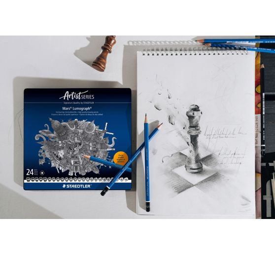 STAEDTLER Drawing pencils "Mars Lumograph" 100