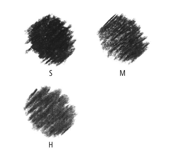 STAEDTLER Charcoal pencils "Mars Lumograph" charcoal 100C, 4 pcs.
