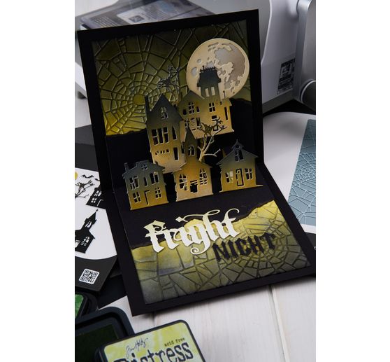 Sizzix Thinlits Wykrojnik do papieru "Ghost Town by Tim Holtz"