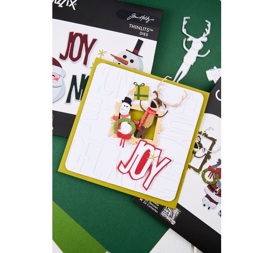 Sizzix Thinlits Wykrojnik do papieru "Papercut Christmas by Tim Holtz"