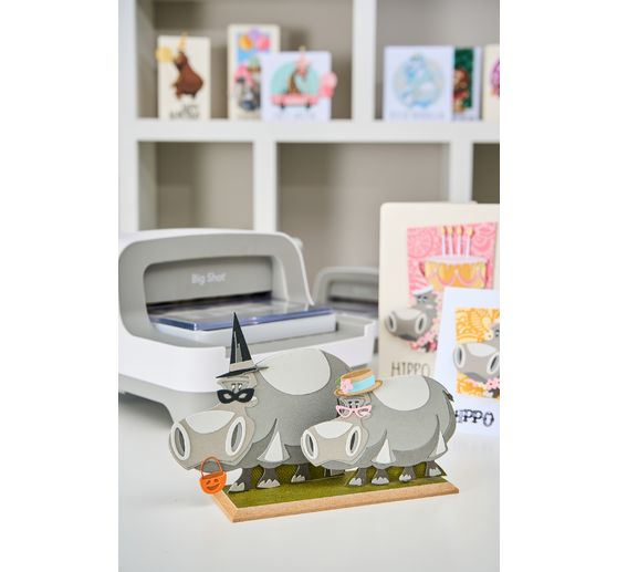 Sizzix Thinlits Wykrojnik do papieru "Bernice - Mini Colorize by Tim Holtz"