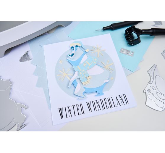 Sizzix Thinlits Wykrojnik do papieru "Theodore - Mini Colorize by Tim Holtz"