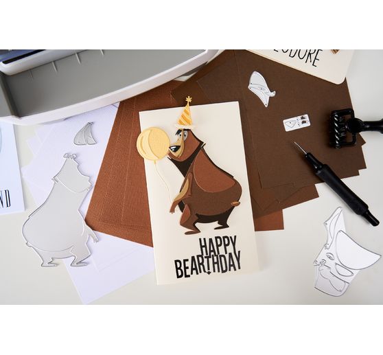 Sizzix Thinlits Wykrojnik do papieru "Theodore - Mini Colorize by Tim Holtz"