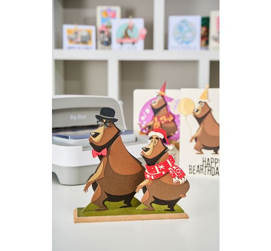 Sizzix Thinlits Wykrojnik do papieru "Theodore - Mini Colorize by Tim Holtz"