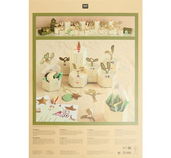 Advent calendar craft kit "Mistletoe branches"