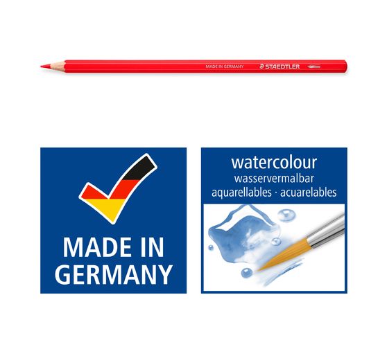 Kredki akwarelowe STAEDTLER "Design Journey" w metalowym etui
