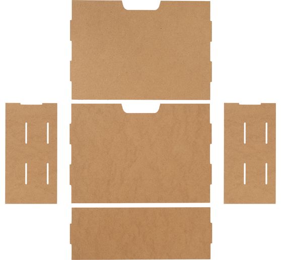 Organizer papierowy VBS "Flexio", A4, 2 przegr&oacute;dek