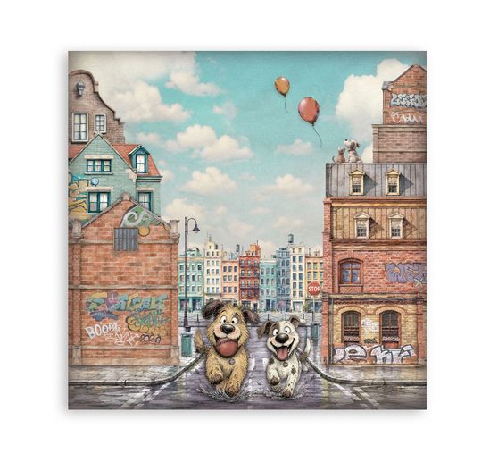 Blok do scrapbooking Stamperia "Furry Friends 2"