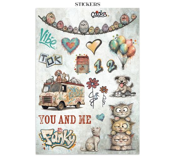 Junk Journal Book Stamperia "Furry Friends 2"