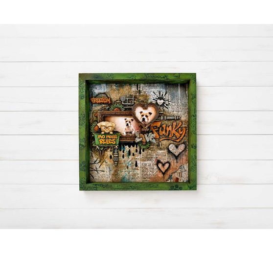 Blok do scrapbooking Stamperia "Furry Friends 2 Backgrounds"