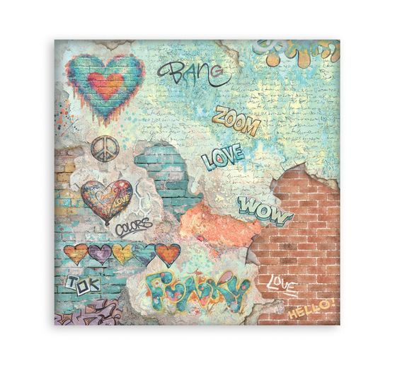Blok do scrapbooking Stamperia "Furry Friends 2 Backgrounds"