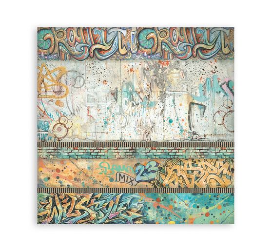 Blok do scrapbooking Stamperia "Furry Friends 2 Backgrounds"
