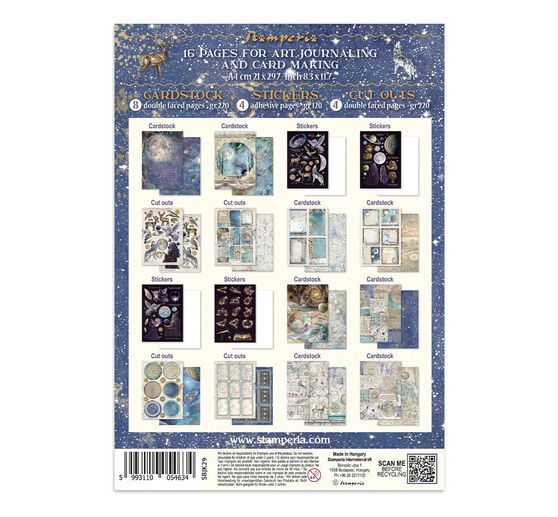 Stamperia Junk Journal Book "Cosmos"
