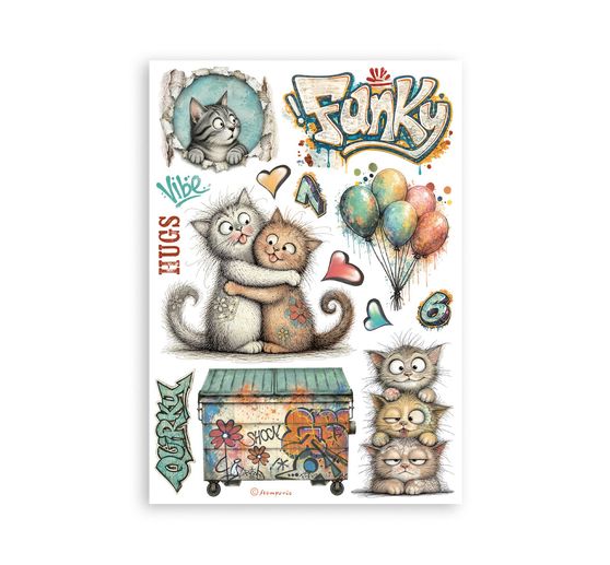 Stamperia Washi pad "Furry Friends 2"