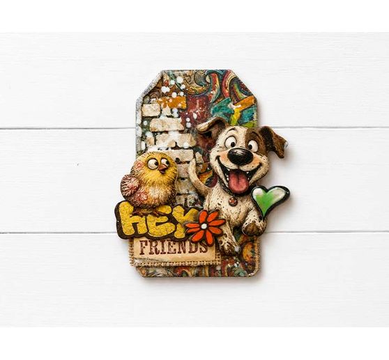 Motywy do wycinania Stamperia "Furry Friends 2"