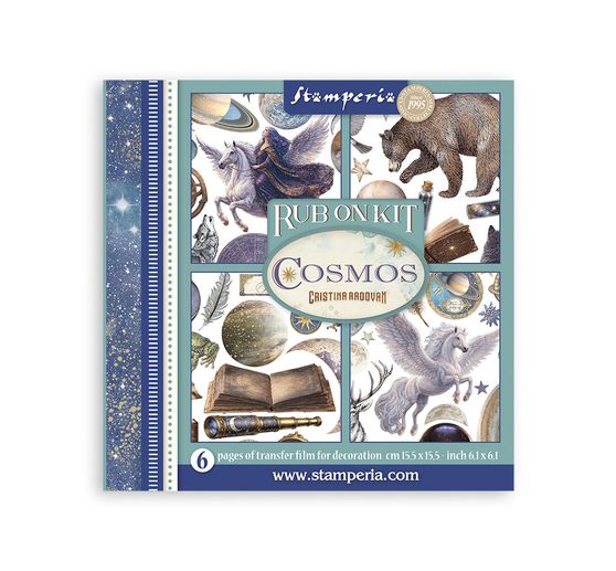 Stamperia Rub On assortment "Cosmos"