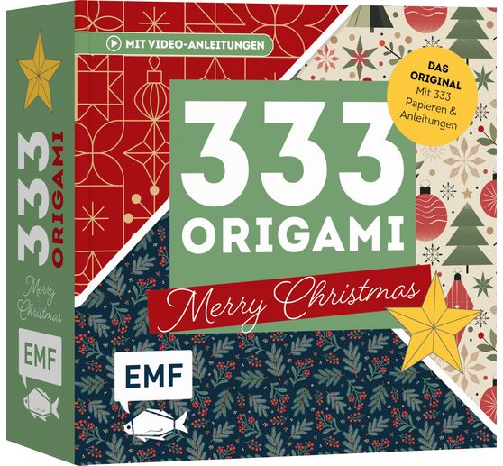 Book "333 Origami - Merry Christmas"