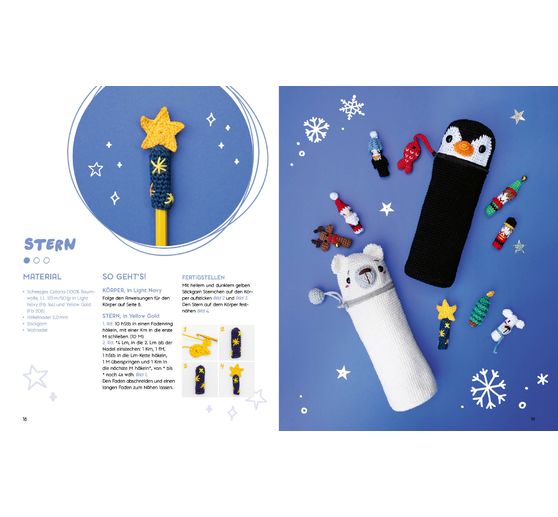 Book "Amigurumi Pen Friends - Colorful Christmas"