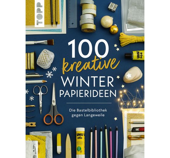 Książka "100 kreative Winter-Papierideen"