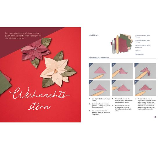 Książka "Origami - Winter Flowers"