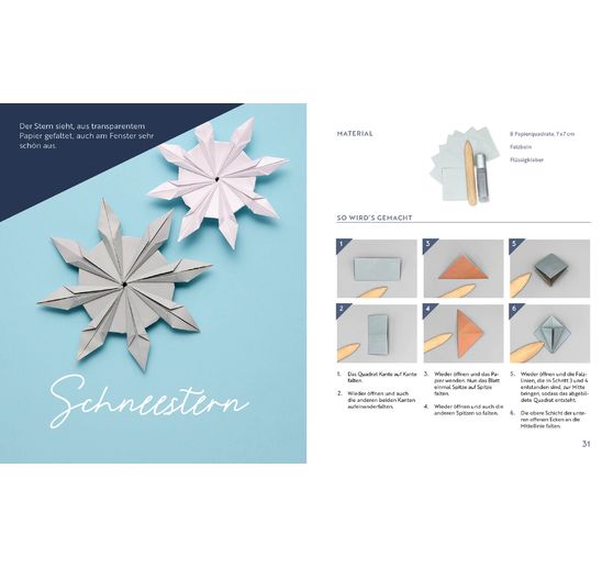 Książka "Origami - Winter Flowers"