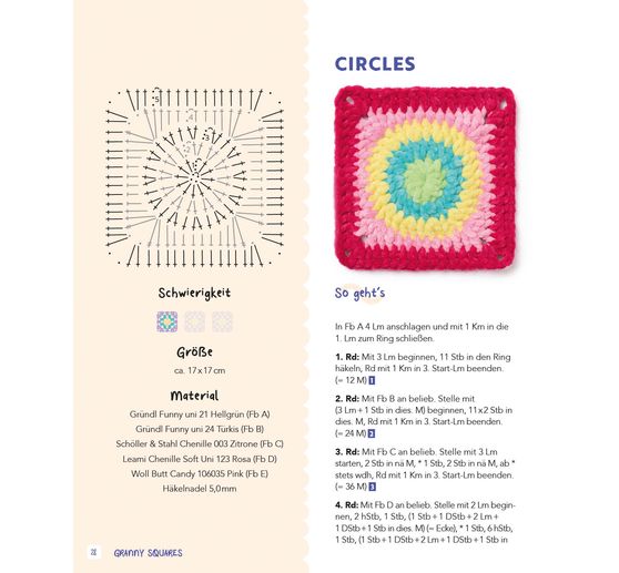 Książka "Granny Squares - soft & cosy"