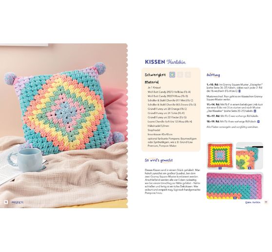 Książka "Granny Squares - soft & cosy"