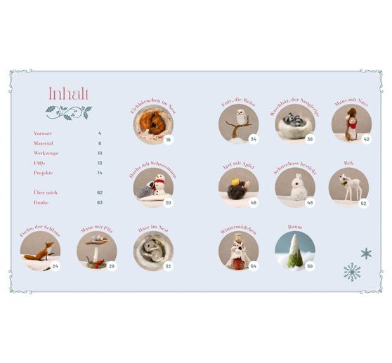 Book "Zauberhaft gefilzt: Winter-Edition"
