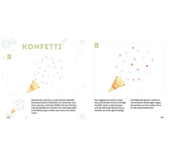 Książka "111 Watercolor - Kreative Auszeit"