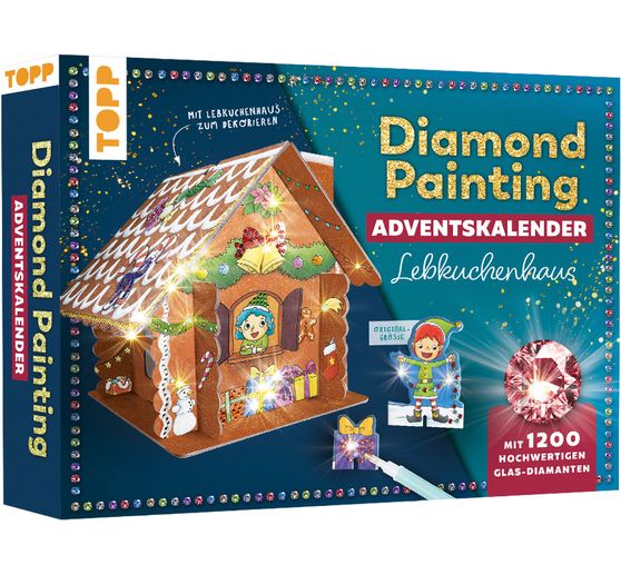Kalendarz adwentowy "Diamond Painting - Lebkuchenhaus&rdquo;