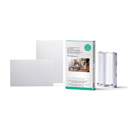 Zestaw Cricut StickerPix Print "Papier fotograficzny + arkusze naklejek", 55 szt.