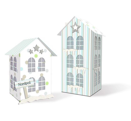 Motif photo cardboard "Frosty Blue"