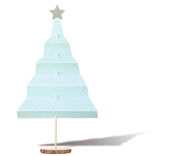 Motif photo cardboard "Frosty Blue"