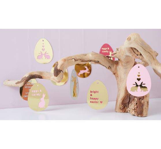 Lustrzany blok kartonowy złoty/srebrny