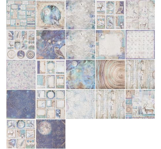 Blok do scrapbookingu "Kosmos"