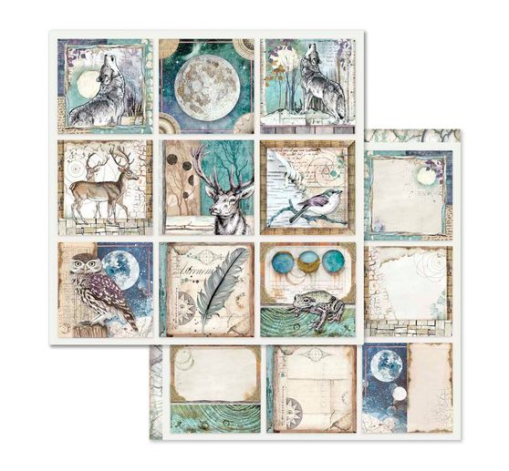 Blok do scrapbookingu "Kosmos"