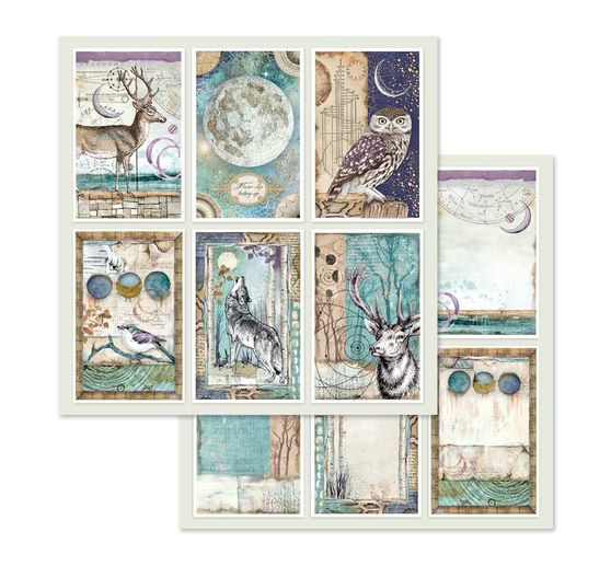 Blok do scrapbookingu "Kosmos"