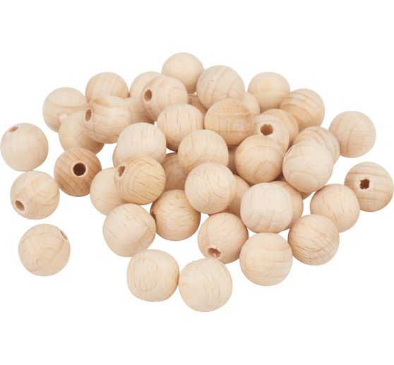 VBS Wooden balls half drilled "Ø 10 mm"