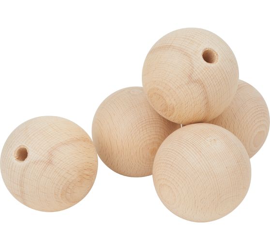 VBS Wooden balls half drilled "Ø 70 mm"