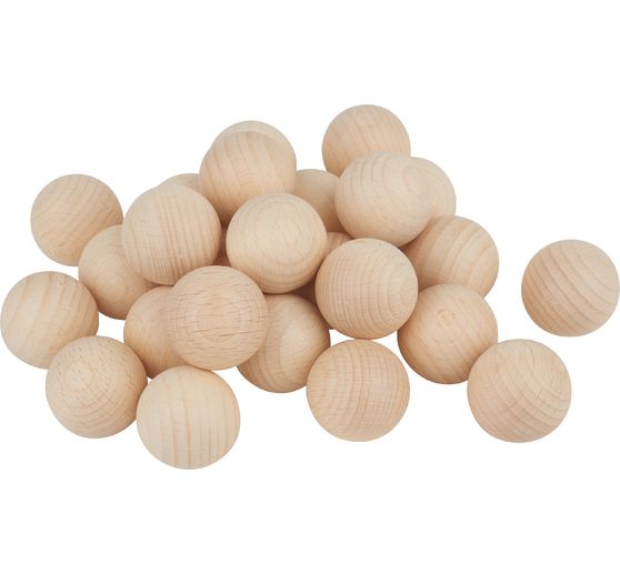 VBS Wooden balls without hole "Ø 30 mm"