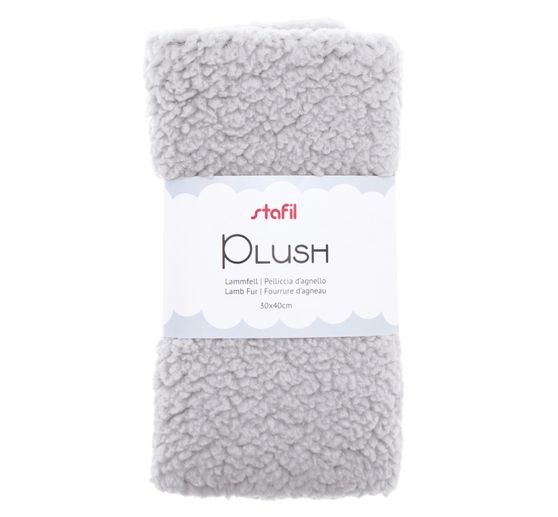 Pluszowa tkanina "skóra jagnięca"