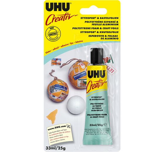 UHU Creativ "Styropian & folia do rękodzieła"